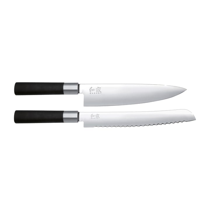 Wasabi Collection - Premium Japanese Kitchen Knife Set with Green