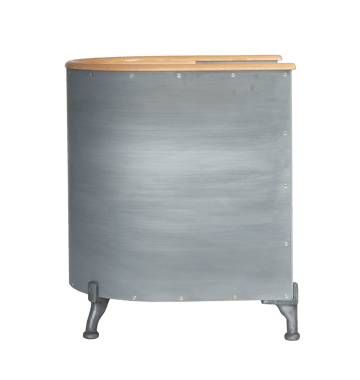 Aluminium Etch armchair - Tärnsjö natural-etch aluminium-beech - Källemo