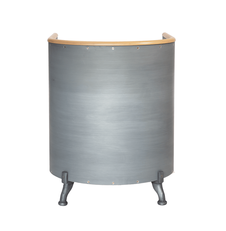 Aluminium Etch armchair, Tärnsjö natural-etch aluminium-beech Källemo