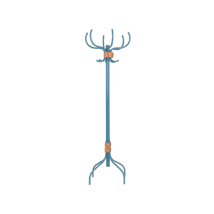 Babe coat rack - Blue-natural leather belt - Källemo