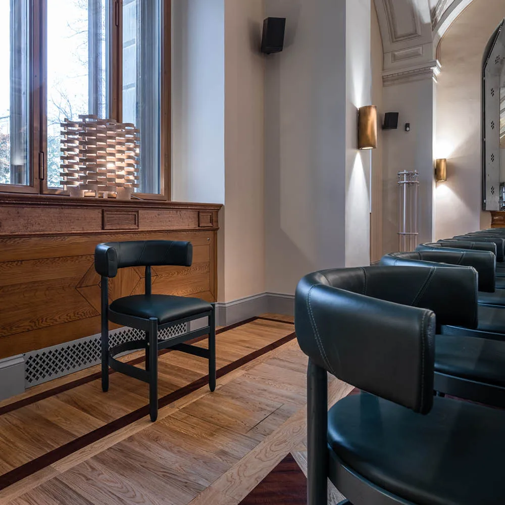 Botero armchair, Tärnsjö red-red ash stand Källemo