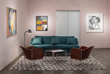 Bruno armchair - Core leather cognac-chrome - Källemo