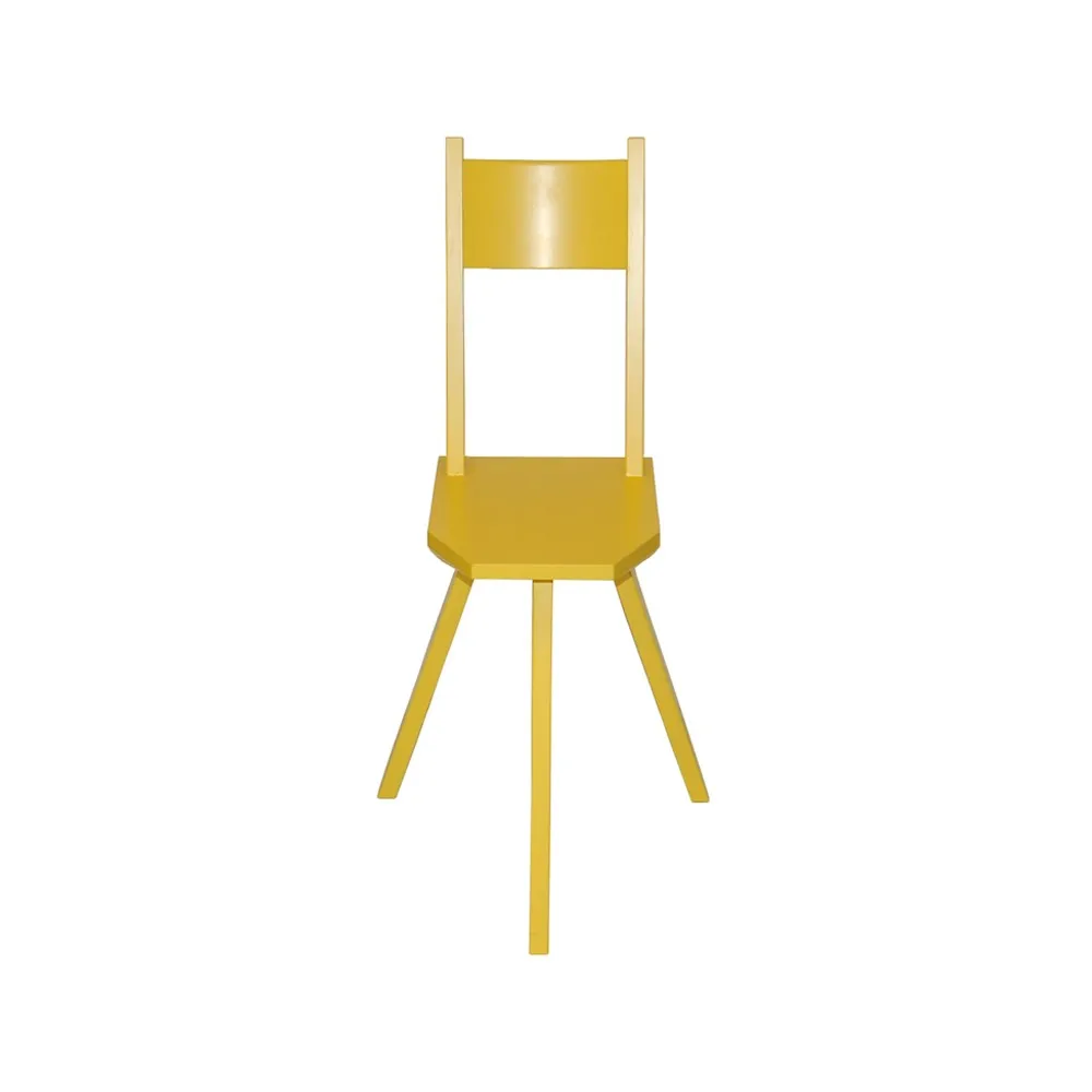 Camilla chair, Yellow glaze Källemo