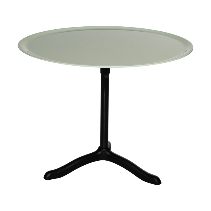 Cassis coffee table Ø47 cm - Black anodized aluminum-surf green - Källemo