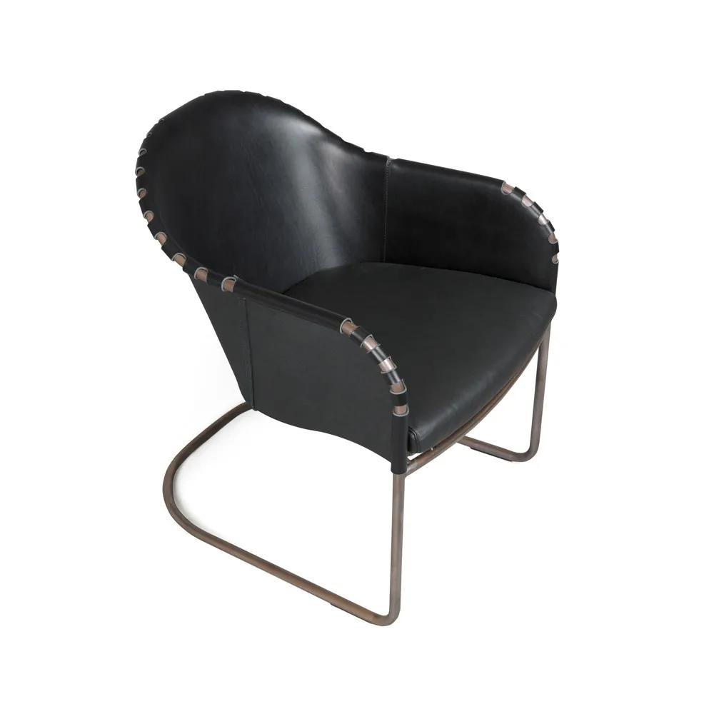 Ingo armchair, Black-copper treated Källemo