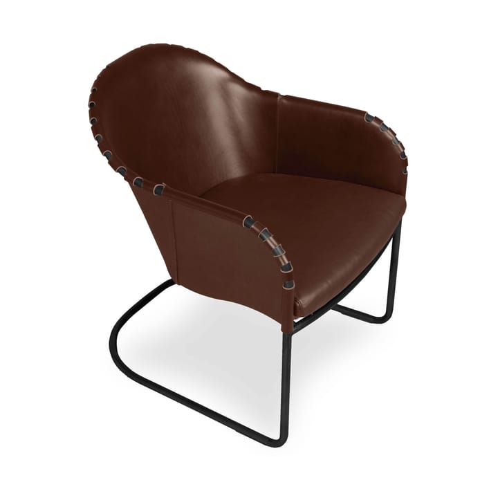 Ingo armchair - Cigar brown–black oxidized - Källemo