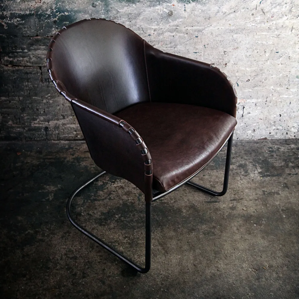 Ingo armchair, Natur-copper treated Källemo