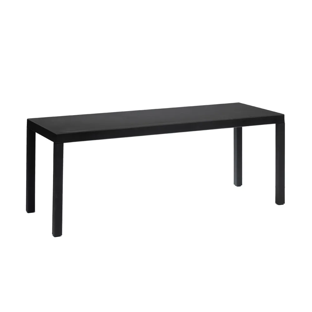 Non bench, Black, pure rubber Källemo