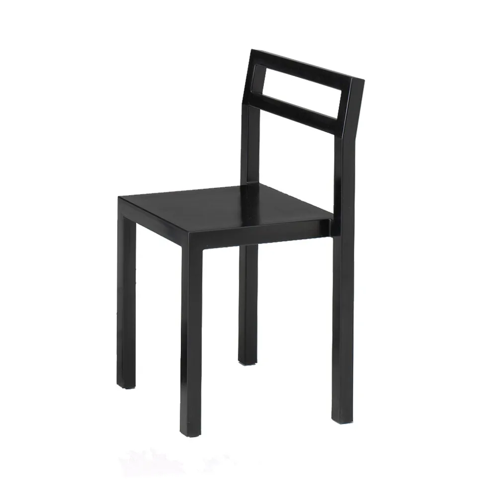 Non chair, Black, pure rubber Källemo