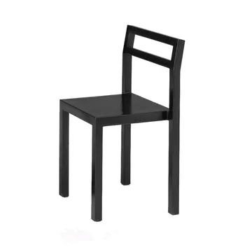 Non chair - Black, pure rubber - Källemo