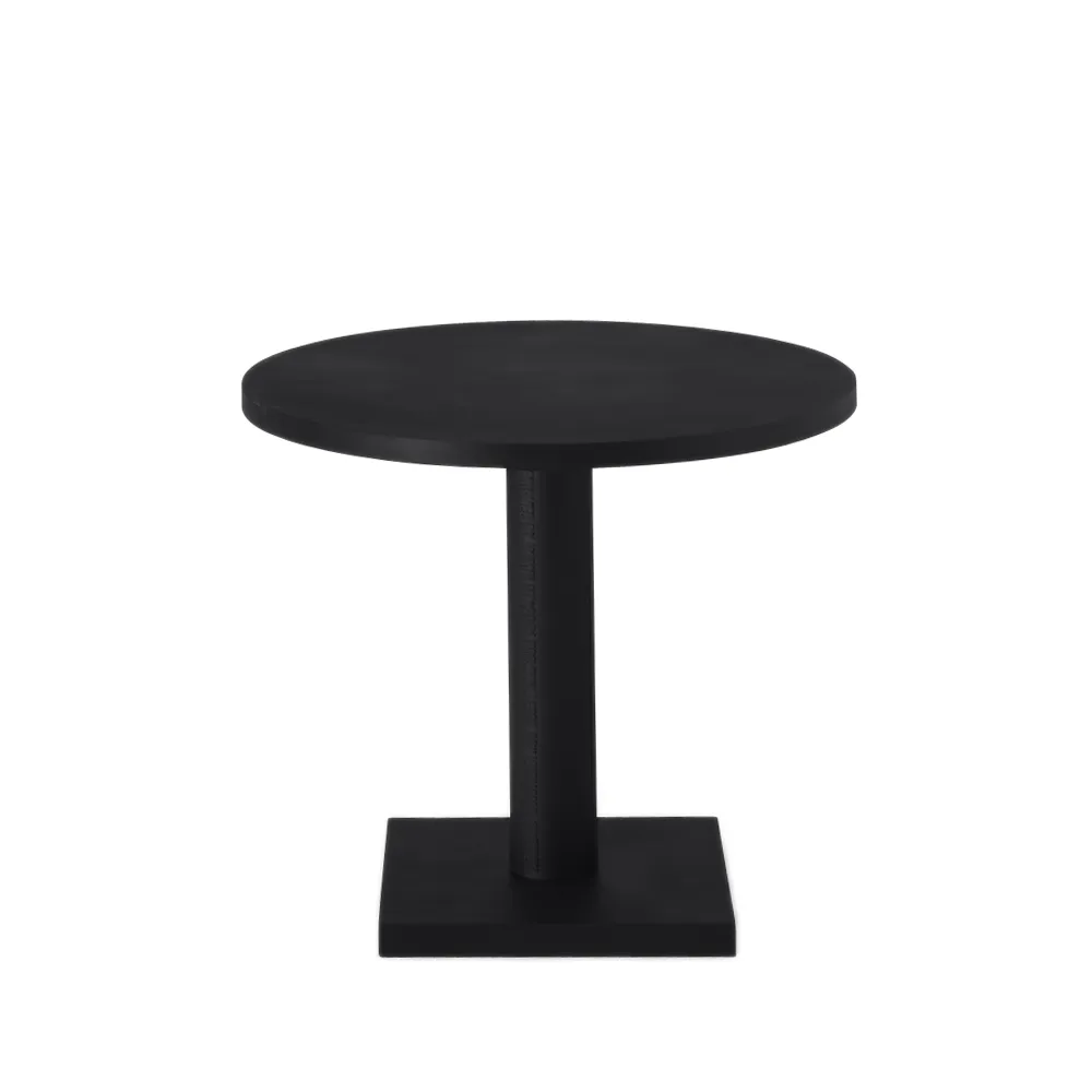 Non coffee table, Black, pure rubber Källemo
