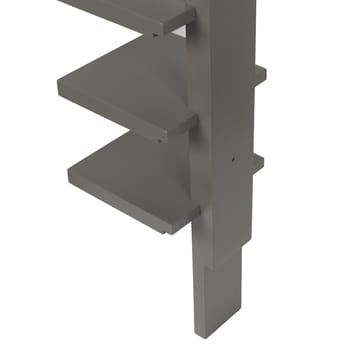 Pilaster wall shelf - Gray stained - Källemo
