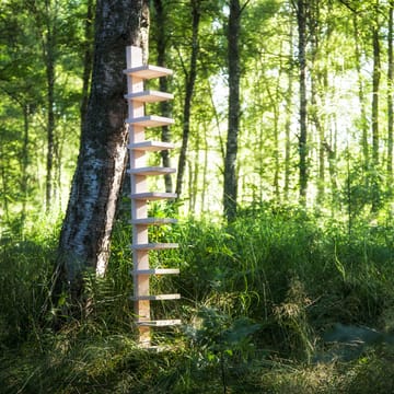 Pilaster wall shelf - Natural lacquered birch - Källemo