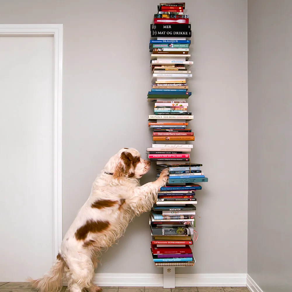 Pilaster wall shelf, White Källemo