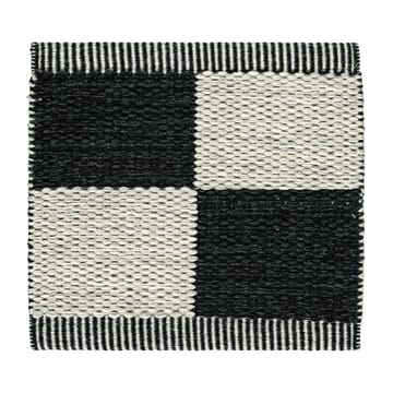 Checkerboard Icon rug 165x240 cm - Midnight black - Kasthall