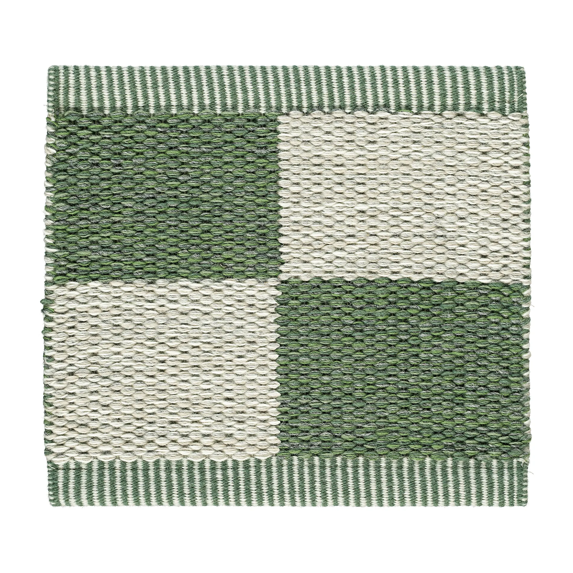Checkerboard Icon rug 200x300 cm, Grey Pear Kasthall
