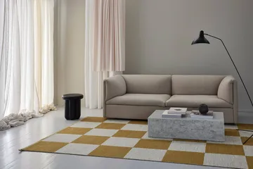 Checkerboard Icon rug - 450 Sunny day, 165x240 cm - Kasthall