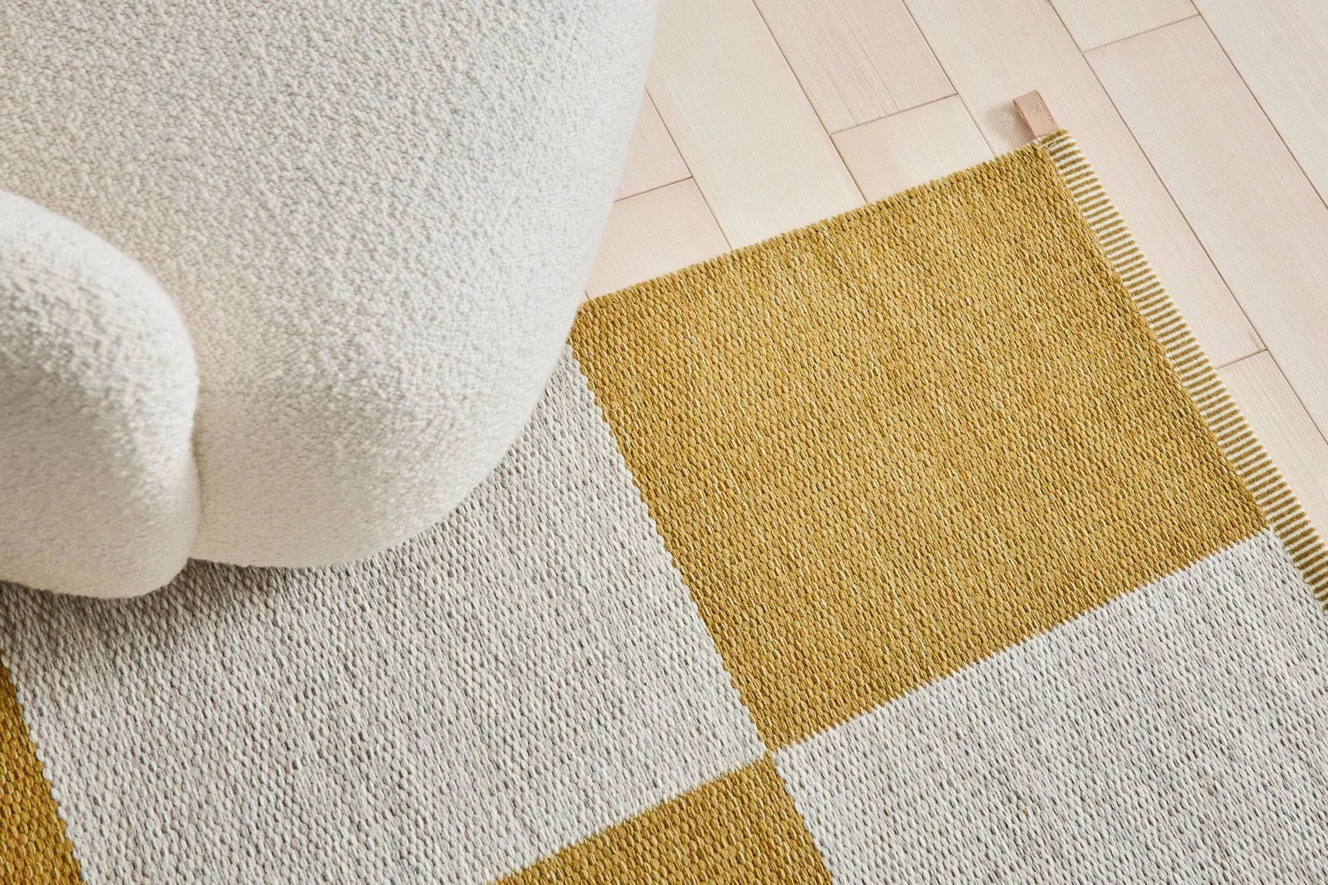 Checkerboard Icon rug, 450 Sunny day, 200x300 cm Kasthall