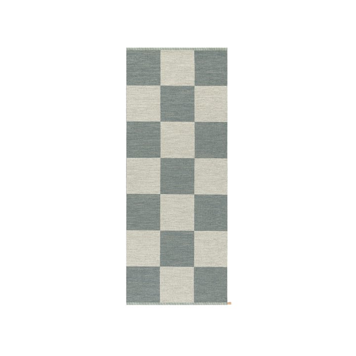 Checkerboard Icon rug 85x200 cm - Polarized Blue - Kasthall