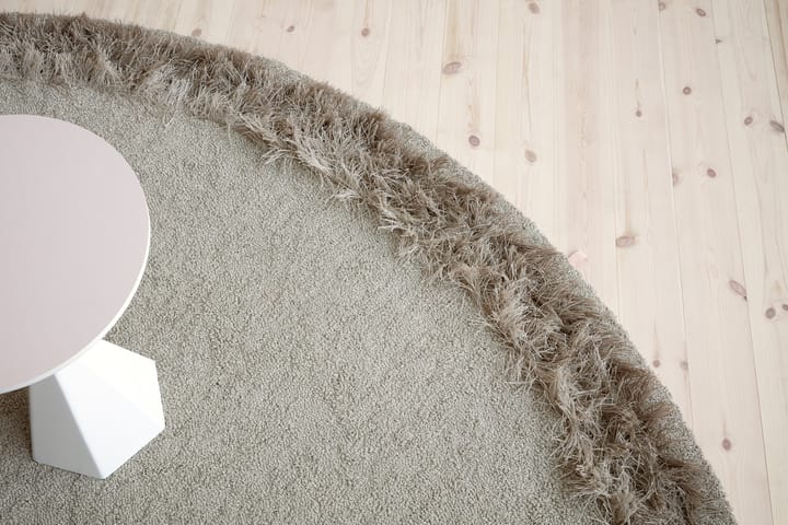 Feather rug round Ø200 cm - Heron - Kasthall