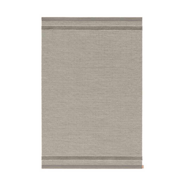 Kasthall Goose Eye Anniversary runner rug Black velvet, 85x240 cm