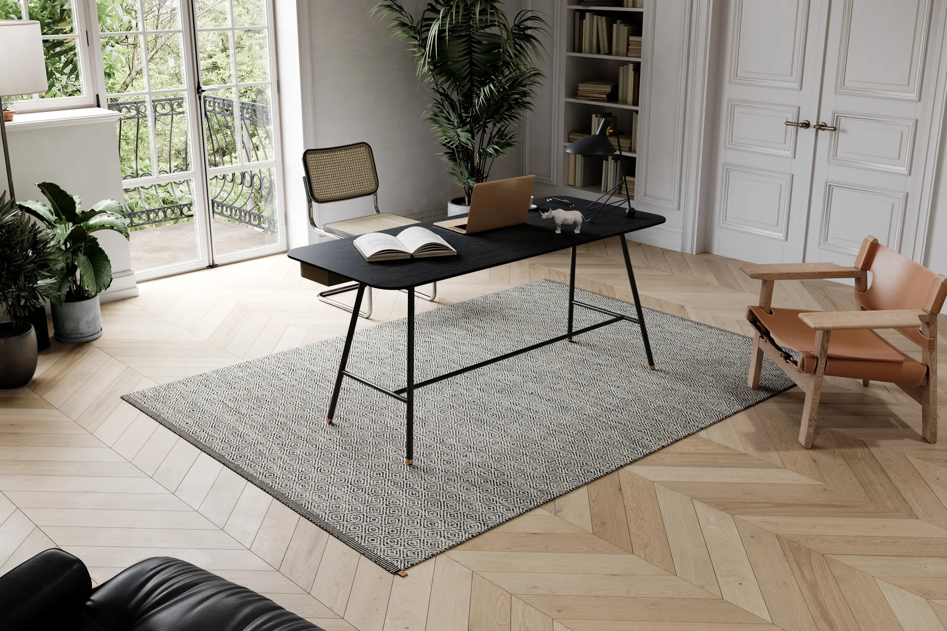 Goose Eye Icon rug, Soho, 160x240 cm Kasthall