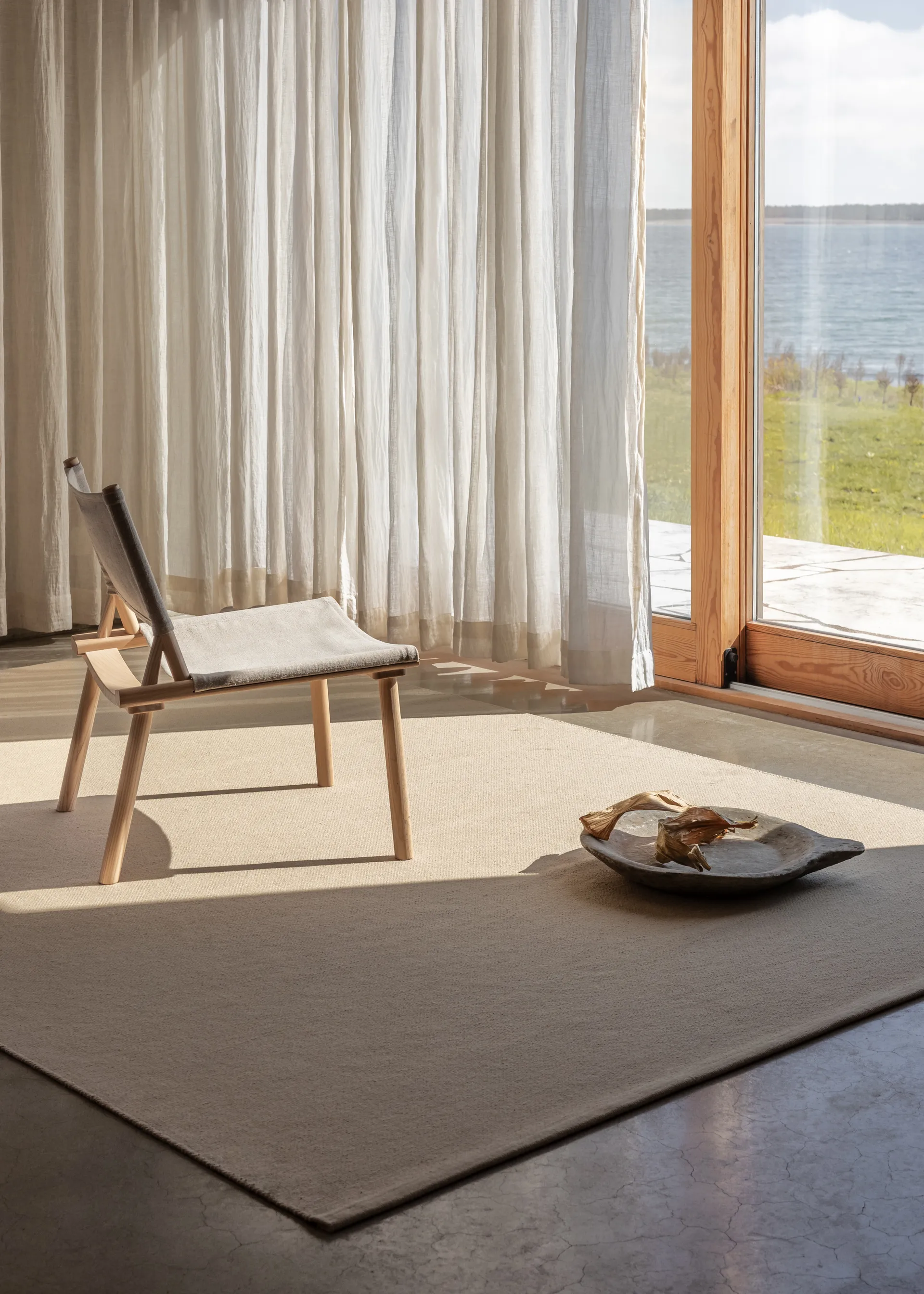 Grain rug, 240x350 cm, Straw 440 Kasthall