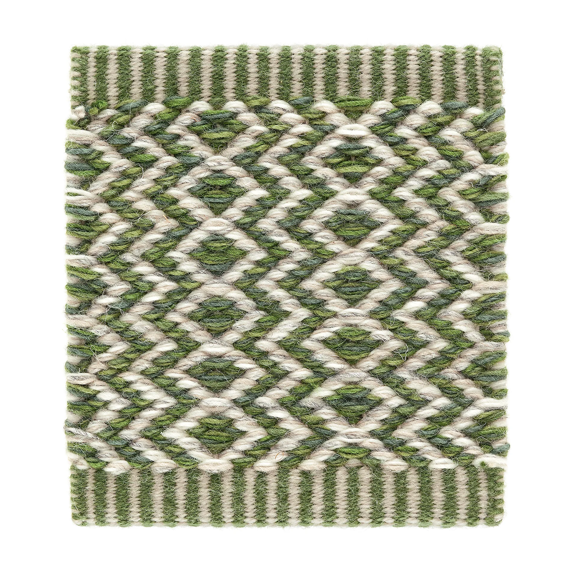 Ingrid Icon rug 195x300 cm, Green White Kasthall