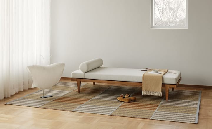 Karusell wool rug, Yellow, 280x300 cm Kasthall