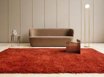 Moss rug 200x300 cm - Deep coral - Kasthall