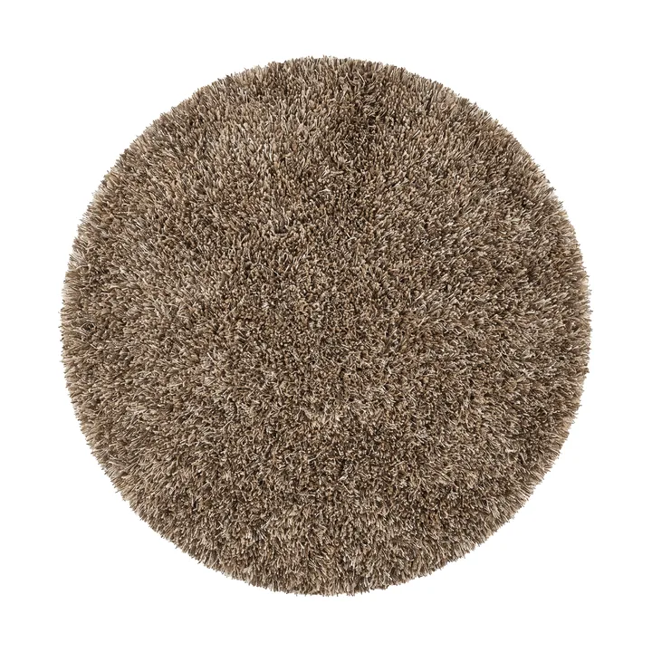 Moss rug round Ø240 cm - Beige-grey - Kasthall