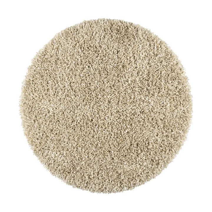 Moss rug round Ø240 cm - Beige - Kasthall