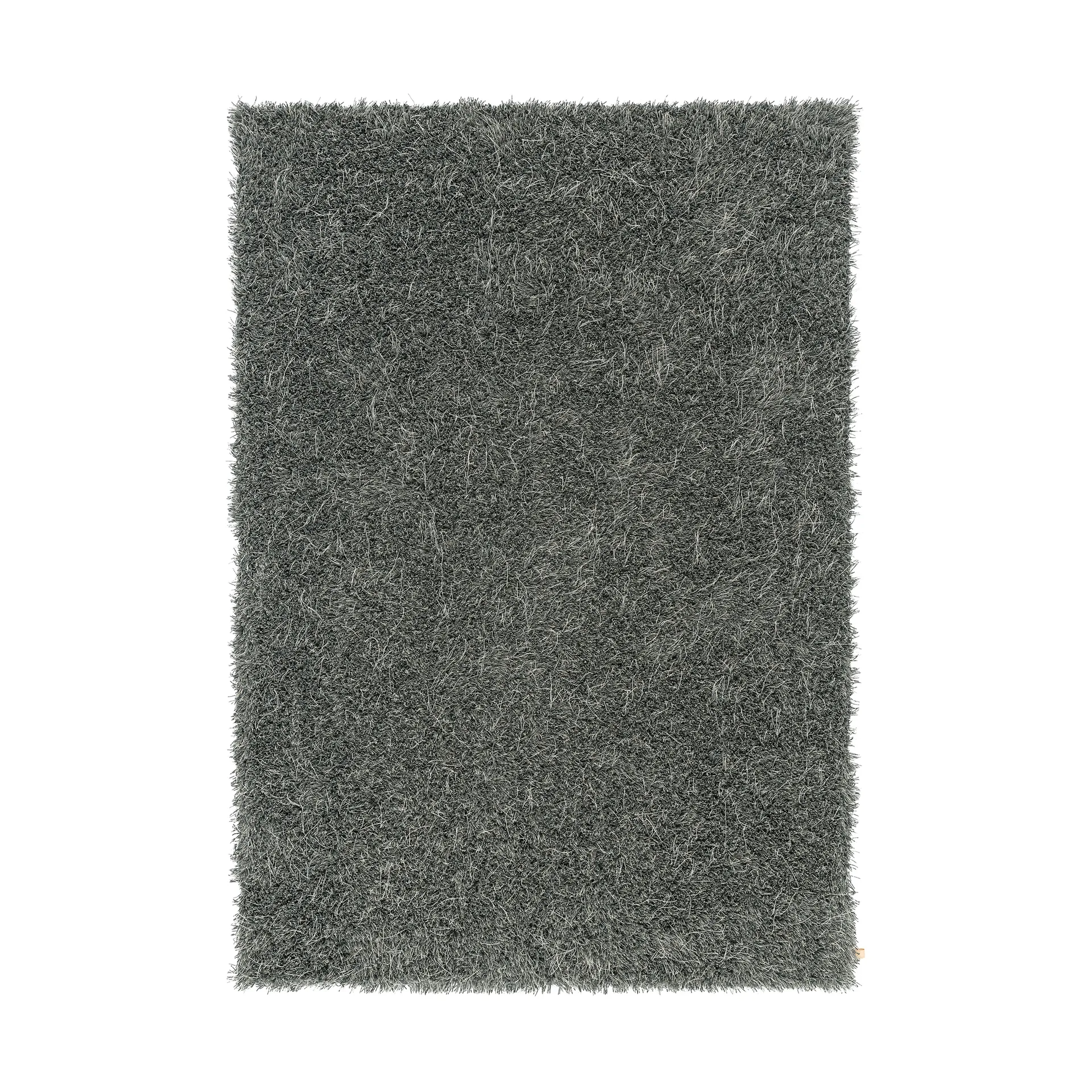 Moss rug round Ø240 cm, Nickel grey Kasthall