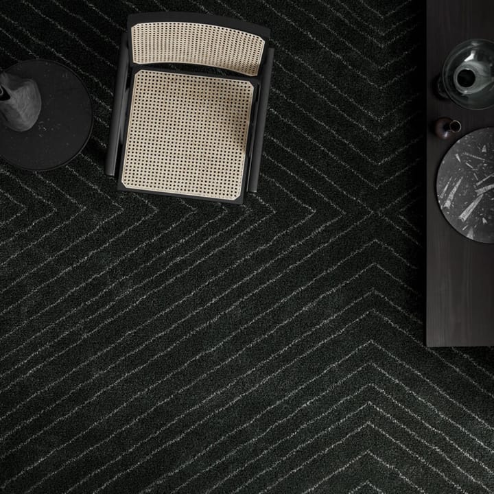 Naomi rug, Black bean 170x240 cm Kasthall
