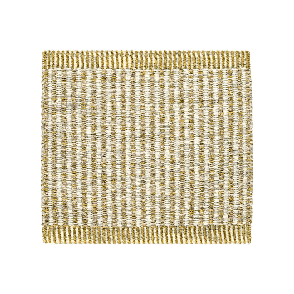Stripe Icon rug, Straw yellow 485 300x200 cm Kasthall