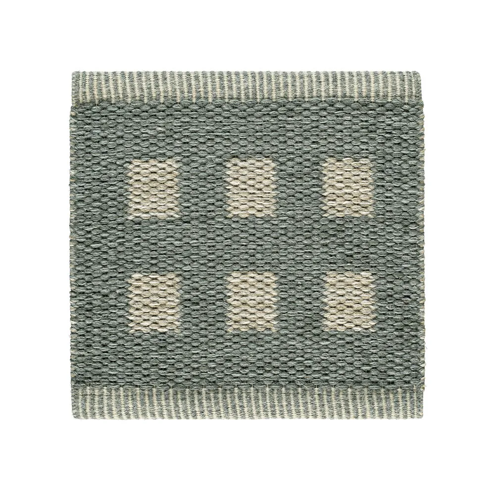 Sugar Cube Icon hallway runner, Slate blue 588 85x250 cm Kasthall