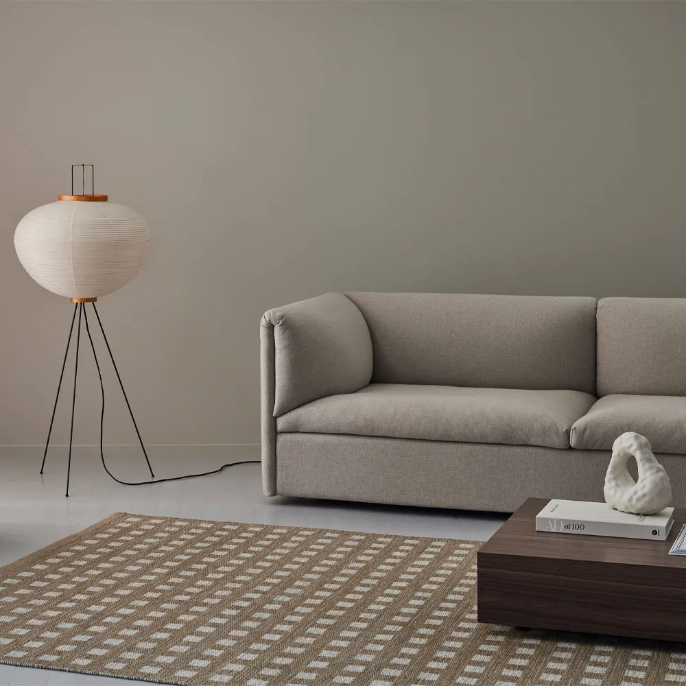 Sugar Cube Icon rug, Slate blue 588 195x300 cm Kasthall