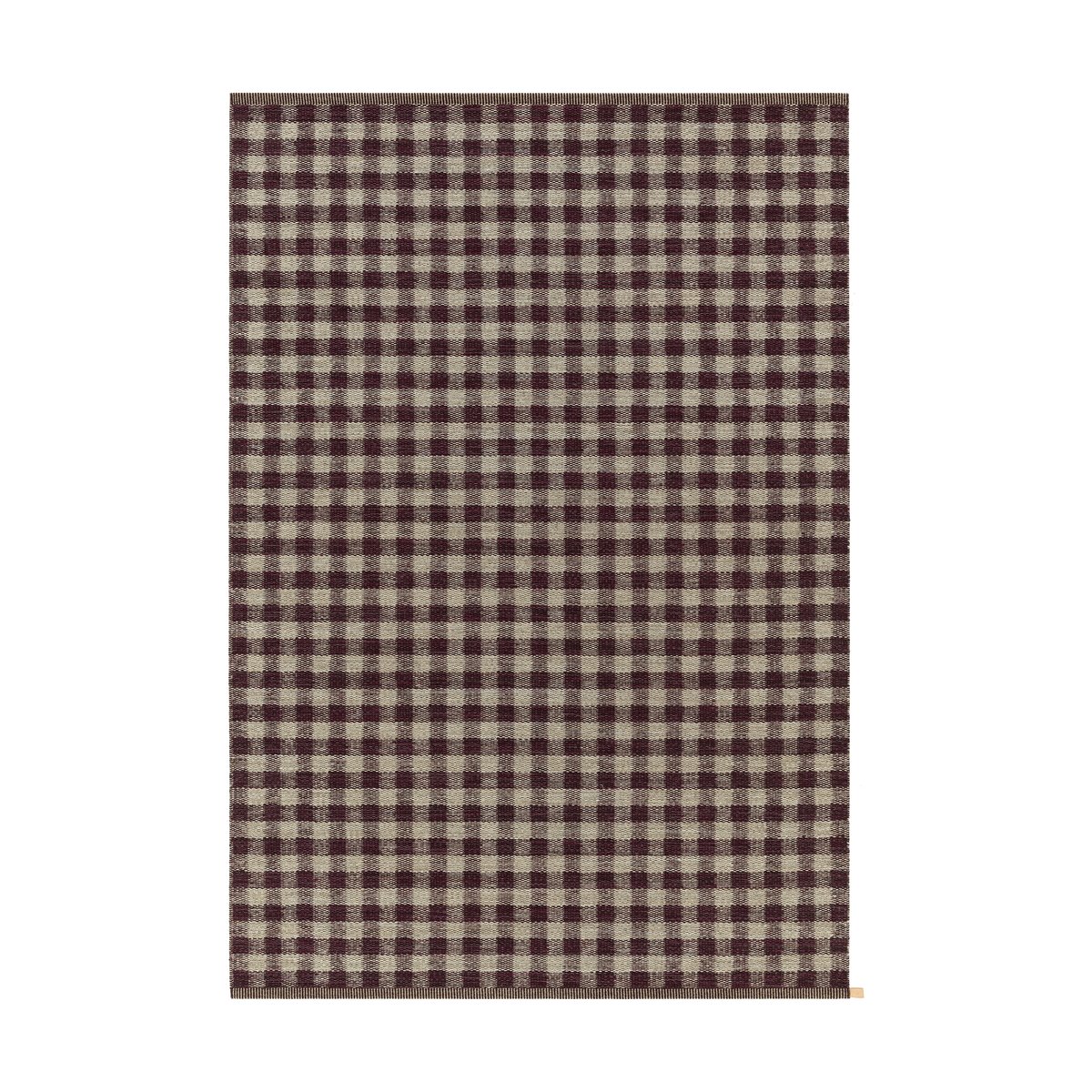 Kasthall Vichy carpet 165x240 cm Cassis 681 | Scandinavian Design | Fringe & Deep pile rugs | Brown