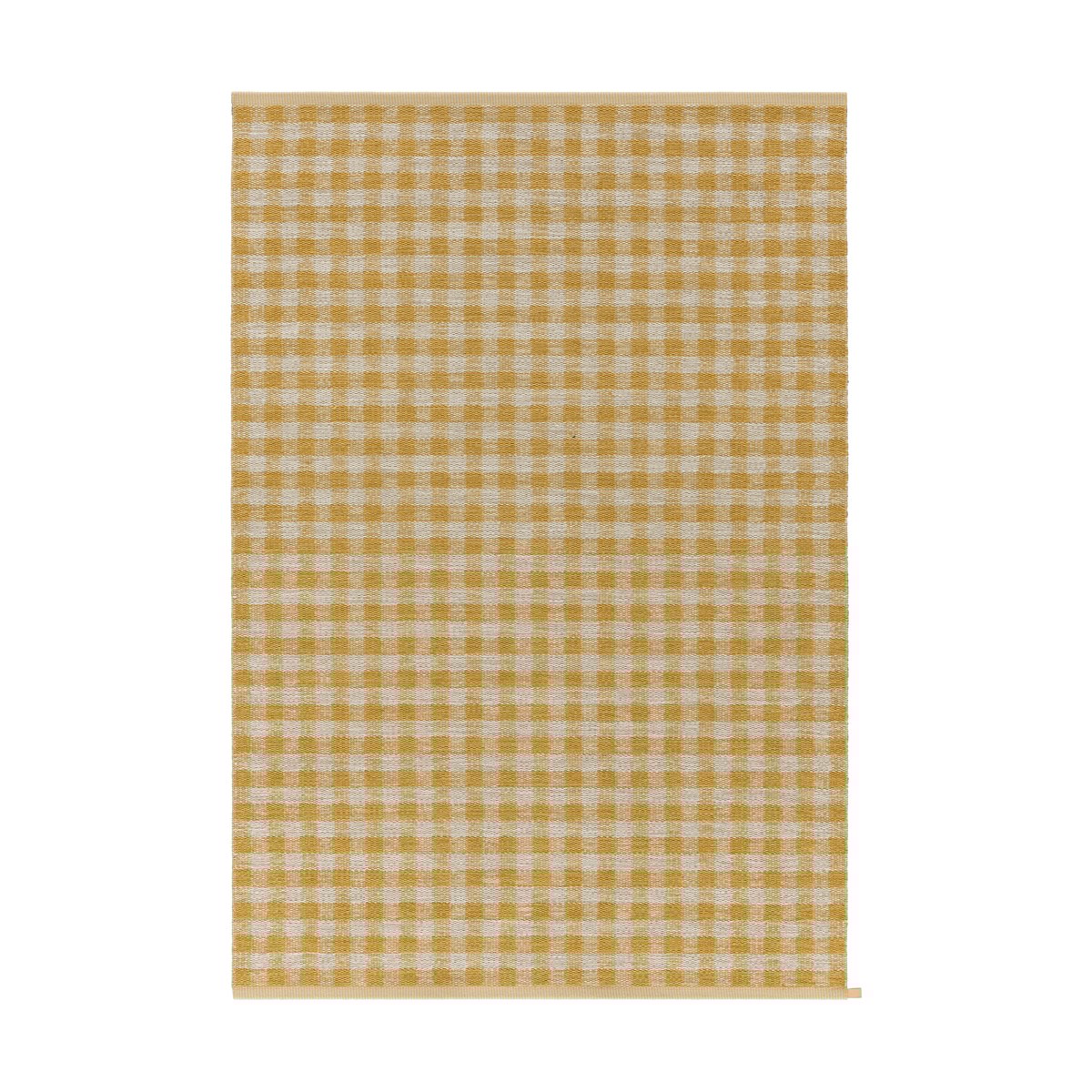 Kasthall Vichy carpet 165x240 cm Quinche 486 | Scandinavian Design | Fringe & Deep pile rugs | Yellow