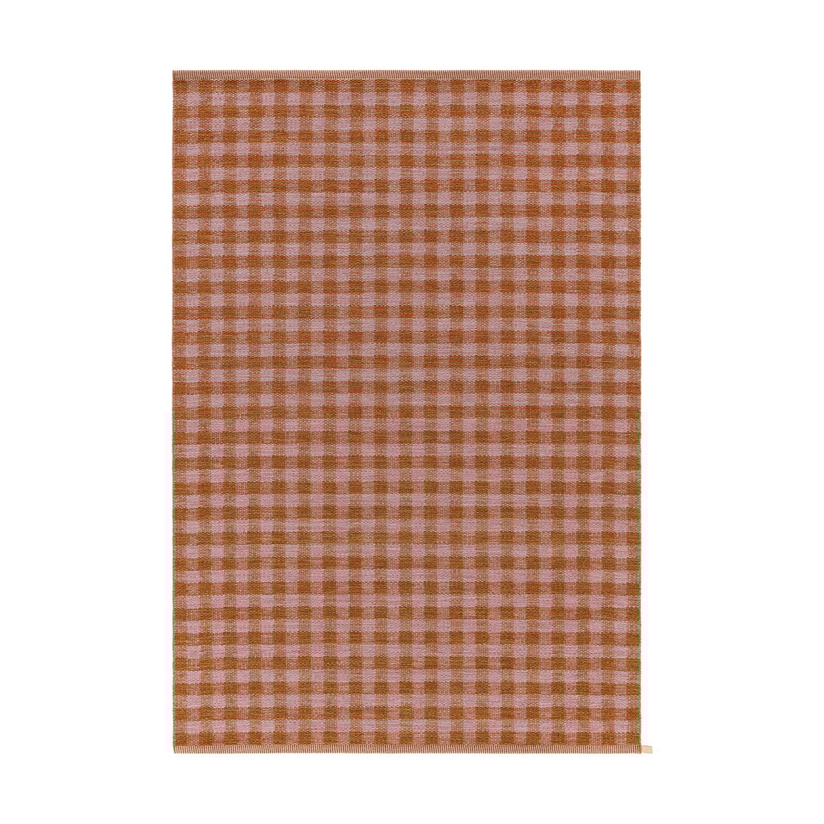 Kasthall Vichy carpet 85x240 cm Mango Peach 461 | Scandinavian Design | Fringe & Deep pile rugs | Orange