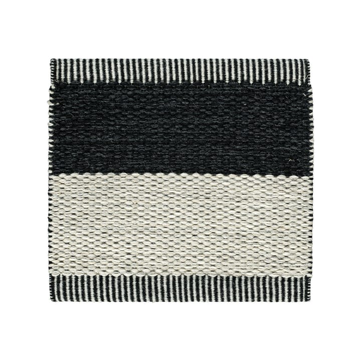 Wide Stripe Icon hallway runner - Midnight black 200x85 cm - Kasthall