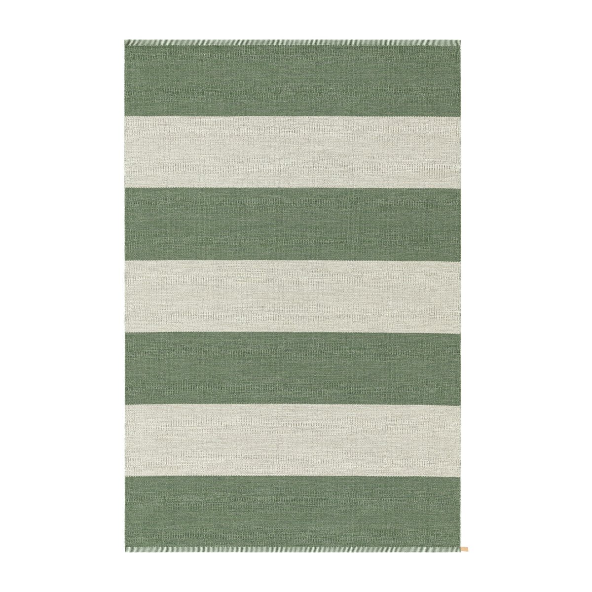Kasthall Wide Stripe Icon rug 160x240 cm Grey Pear | Scandinavian Design | Wool rugs | Green