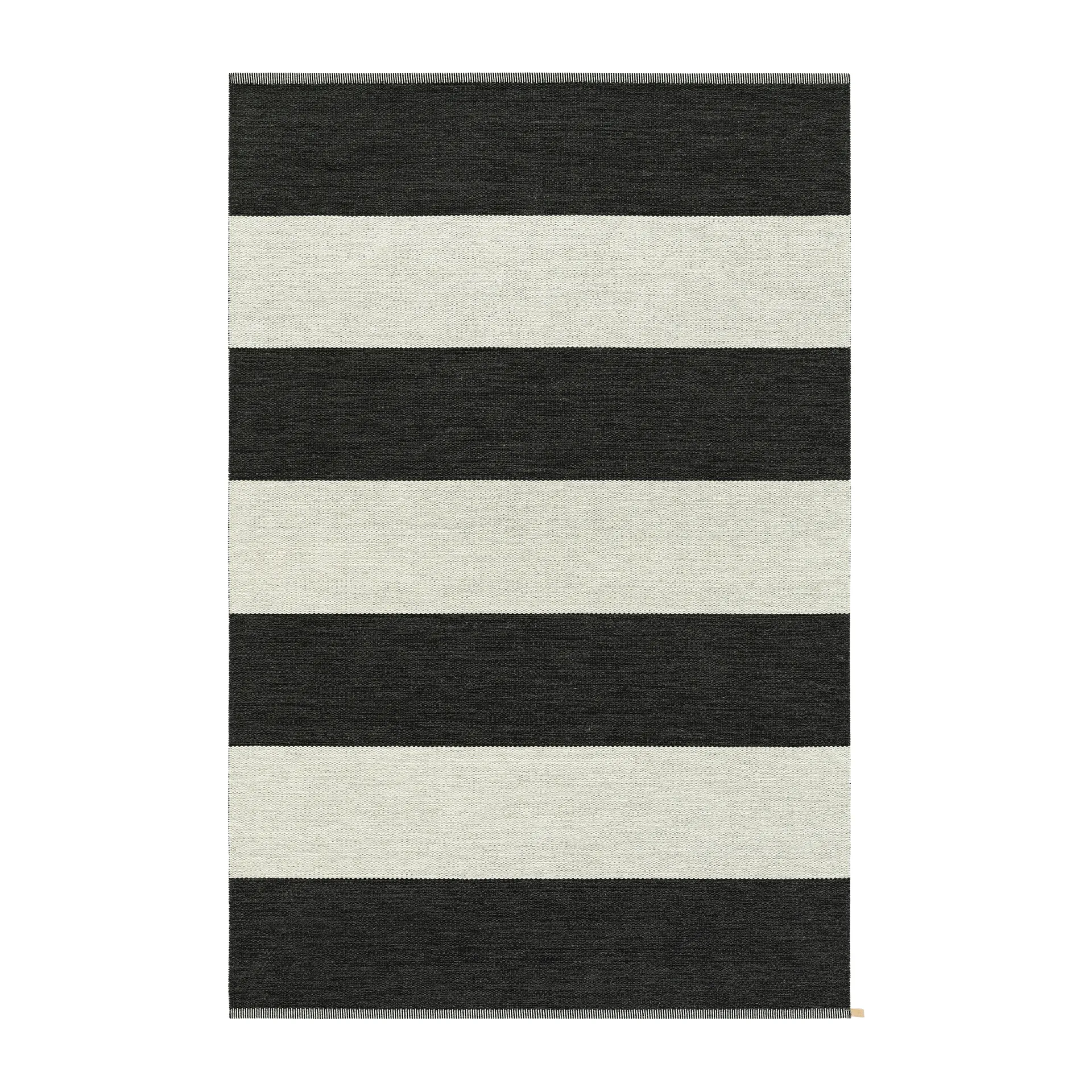 Wide Stripe Icon rug 195x300 cm, Midnight black Kasthall