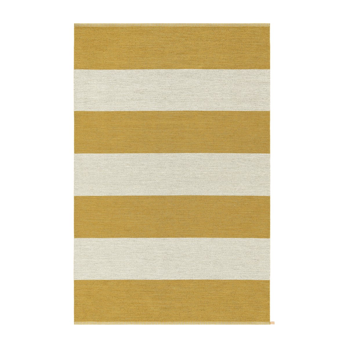 Kasthall Wide Stripe Icon rug 195x300 cm Sunny Day | Scandinavian Design | Wool rugs | Yellow