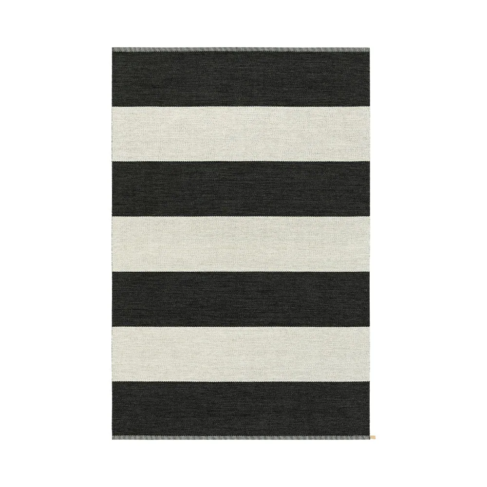 Kasthall Wide Stripe Icon rug Midnight black 554 300x200 cm