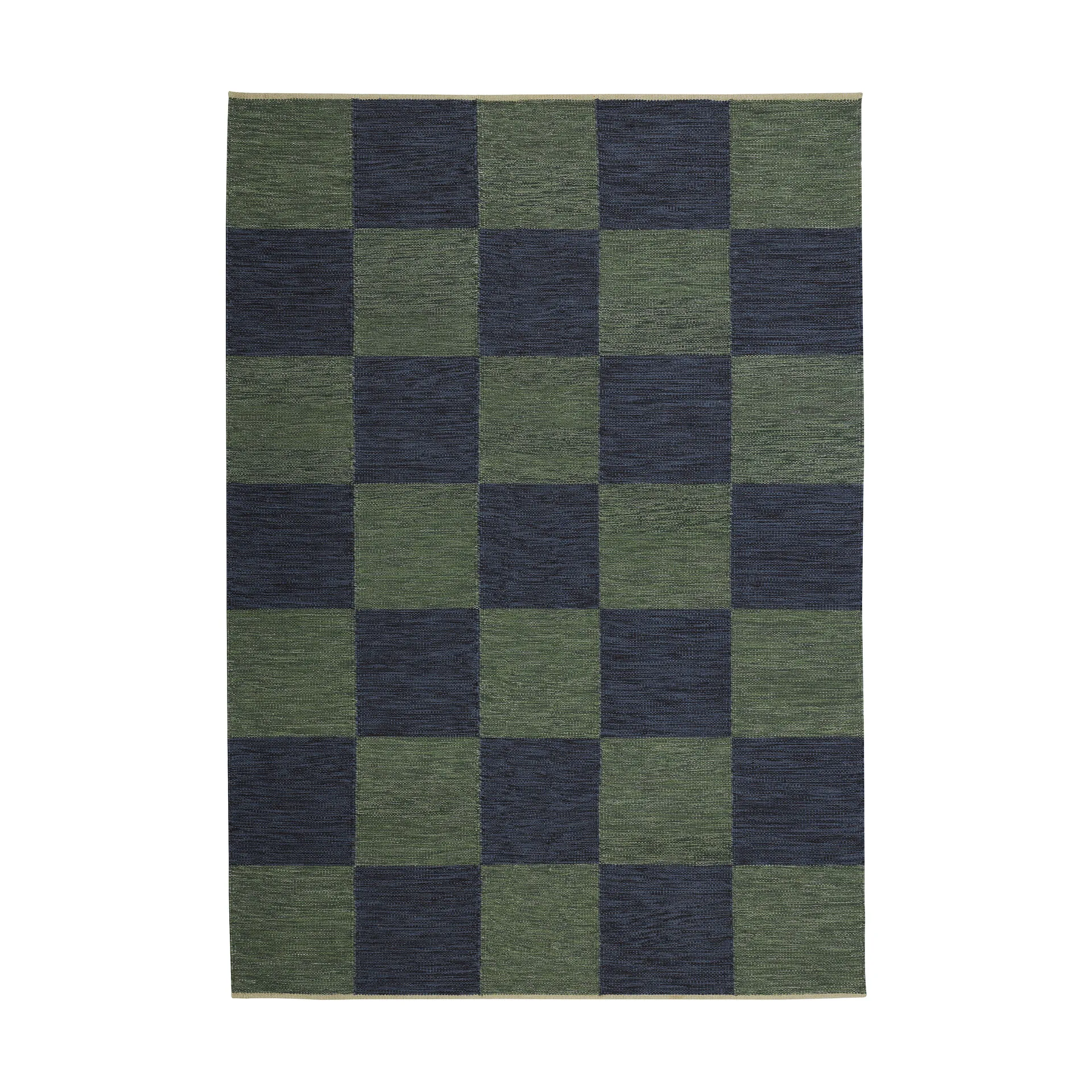 Allium Fox Trott rug, Dark Green, 200x300 cm Kateha