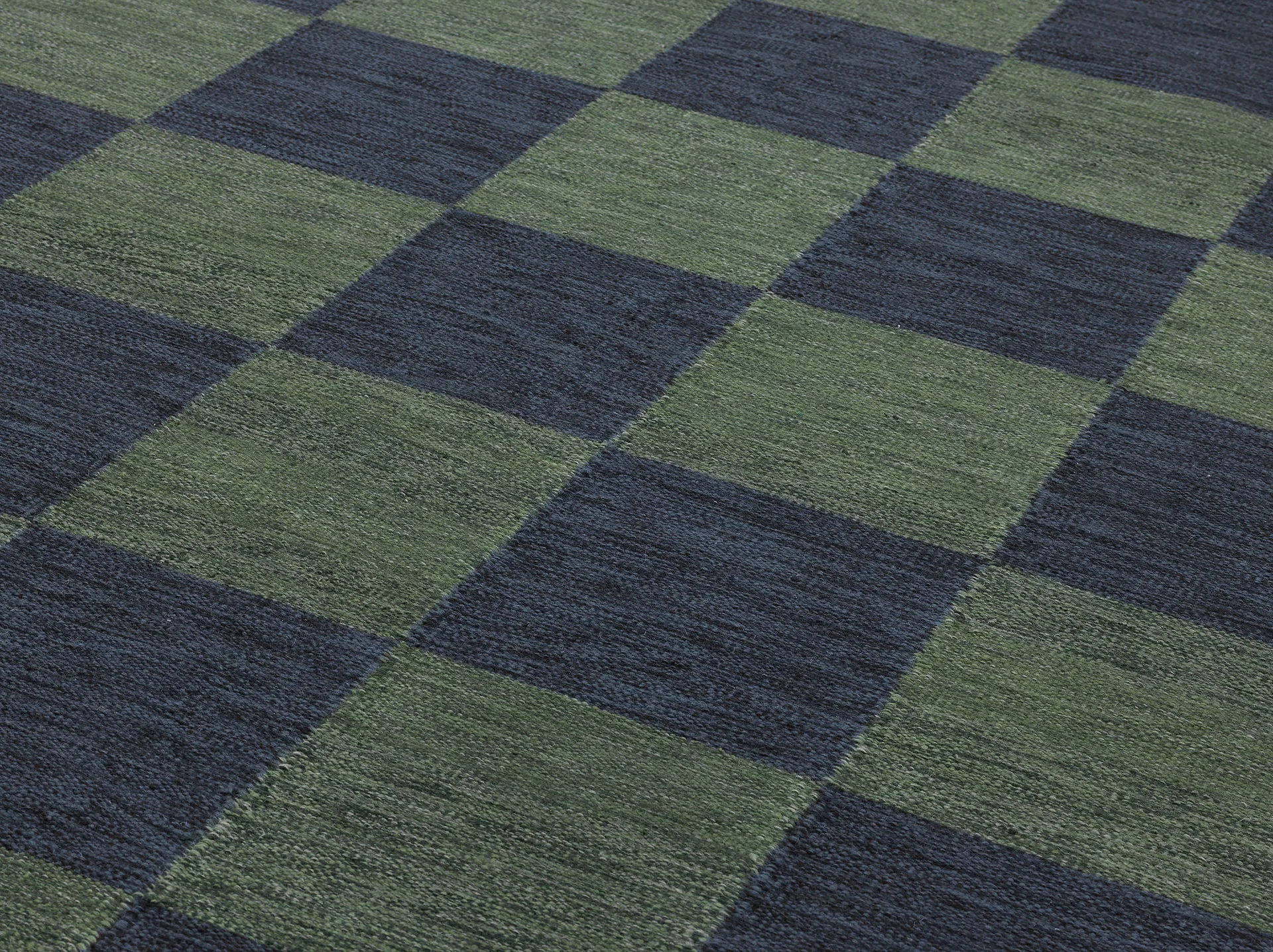 Allium Fox Trott rug, Dark Green, 200x300 cm Kateha