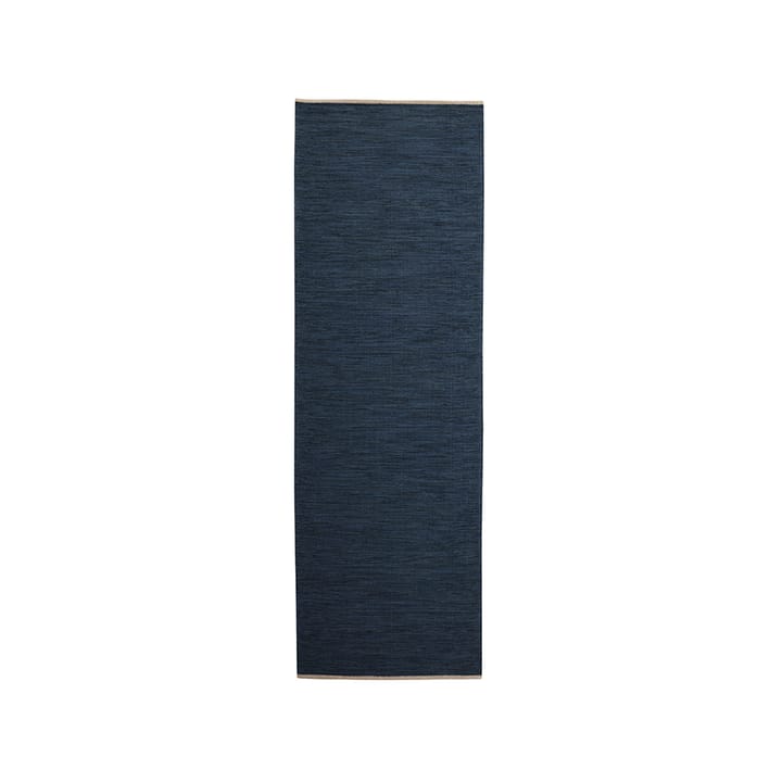 Allium hallway carpet 80 x 250 cm - Deep blue - Kateha