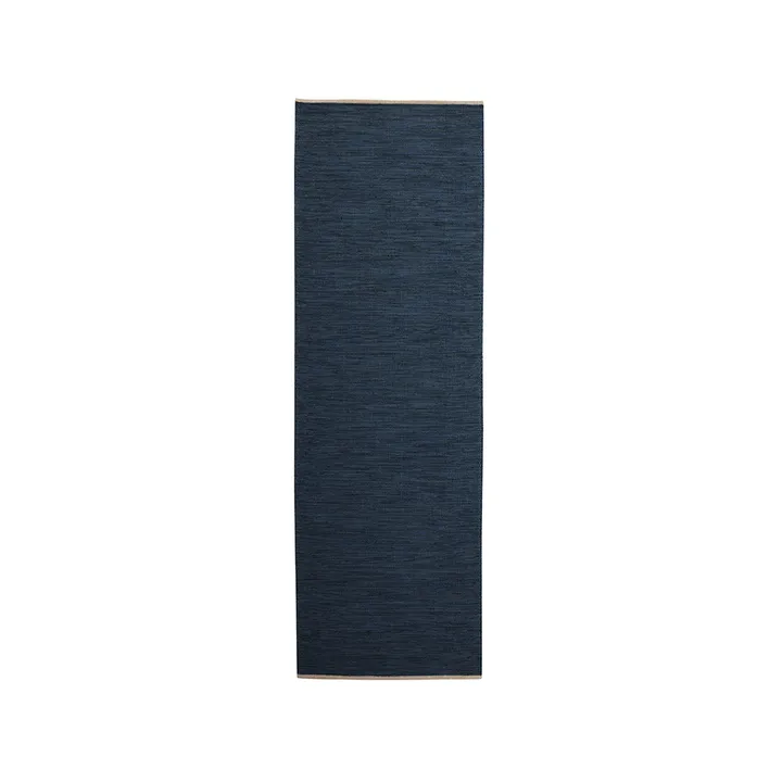 Allium hallway carpet 80 x 250 cm - Deep blue - Kateha