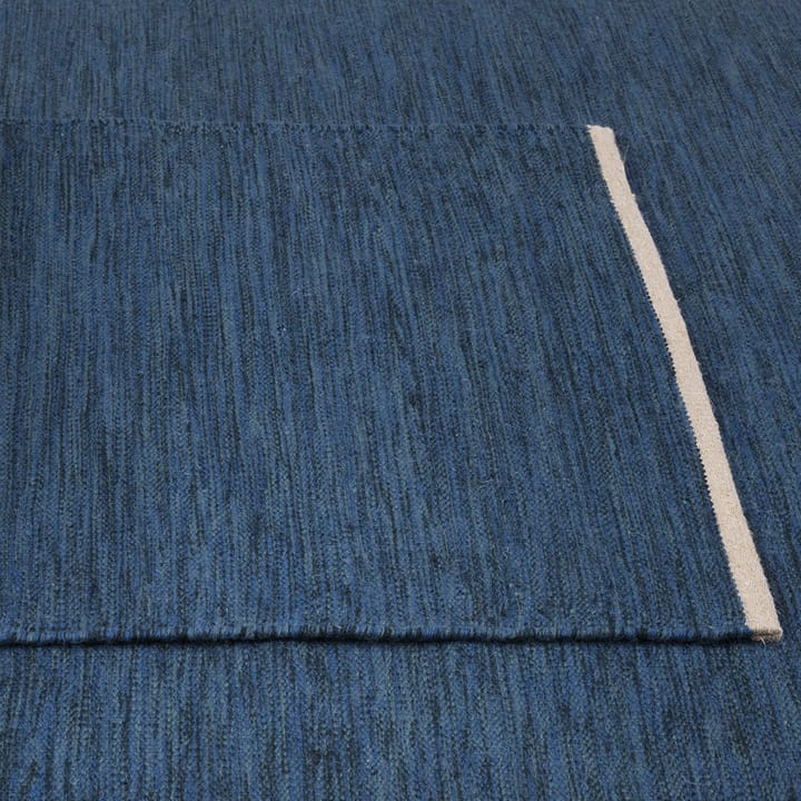 Allium hallway carpet 80 x 250 cm - Deep blue - Kateha